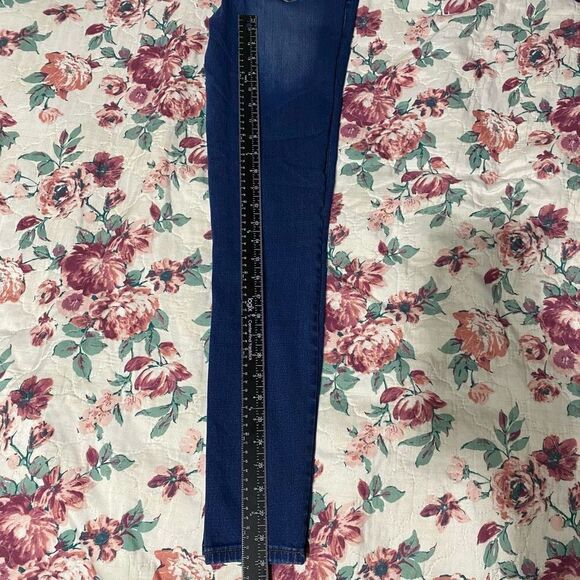 KanCan HIGH Rise Dark WASH Super Skinny Jeans KC5002D Size 27 - Picture 5 of 9